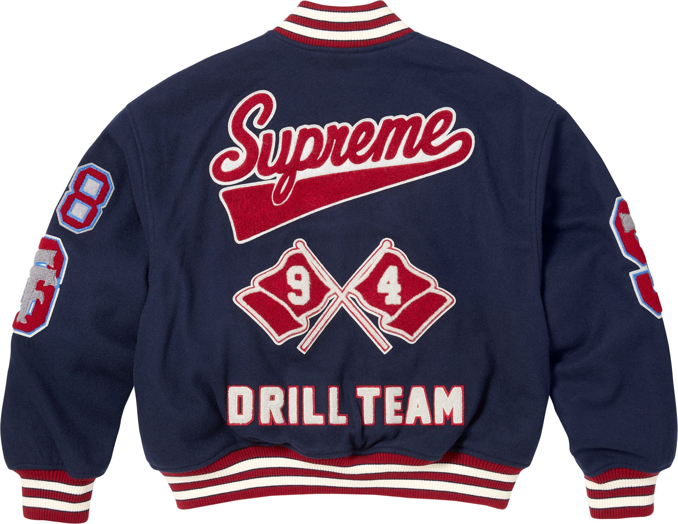 Drill Team Varsity Jacket view 17